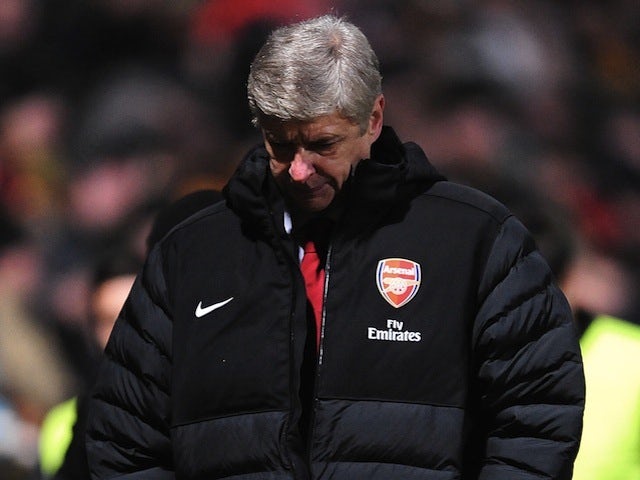 Wenger not embarrassed by defeat