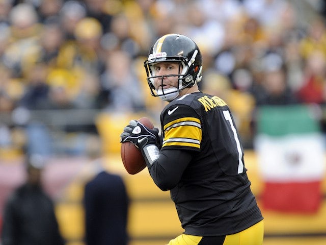 Ben Roethlisberger in action for the Pittsburgh Steelers on December 9, 2012
