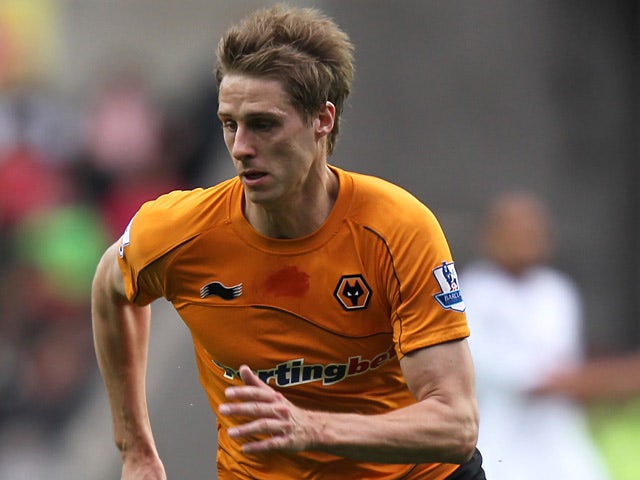 Wolverhampton Wanderers' David Edwards on April 28, 2012