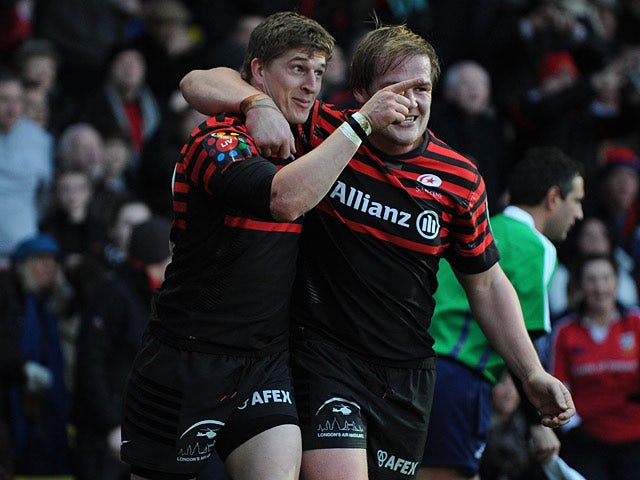 Comfortable win for Saracens
