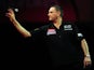 Kevin Painter in action at the World Darts Championship on December 14, 2012