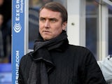 Birmingham City's manager Lee Clark during the match against Crystal Palace on December 15, 2012