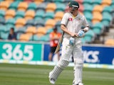 Michael Clarke is caught out for 74 against Sri Lanka on December 15, 2012