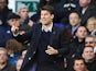 Swansea City manager Michael Laudrup on the touchline during the match against Tottenham Hotspur on December 16, 2012