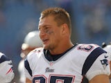 New England Patriots' Rob Gronkowsi on September 30, 2012
