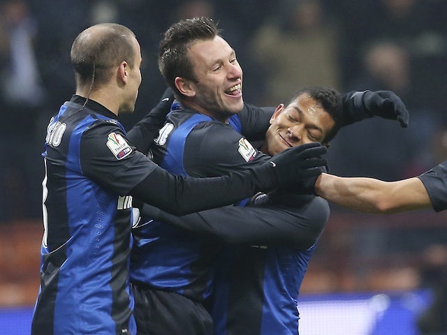 Team News: Palacio, Cassano start for Inter