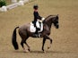 Charlotte Dujardin competing in a World Cup Dressage Qualifier on December 17, 2012