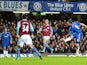 Frank Lampard fires in Chelsea's fourth against Aston Villa on December 23, 2012