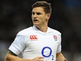 Freddie Burns playing for England against New Zealand in December 2012
