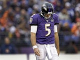 Baltimore Ravens quarterback Joe Flacco on December 16, 2012