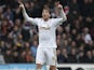 Swansea forward Michu celebrates his goal against Manchester United on December 23, 2012