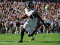 Falcons WR Roddy White with the ball against Tampa Bay on November 25, 2012