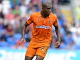 Wolves' Ronald Zubar in action against Cardiff on September 2, 2012