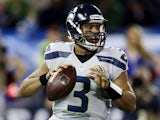 Seahawks QB Russell Wilson during the game with Buffalo on December 16, 2012