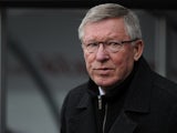 United boss Sir Alex Ferguson at the Liberty Stadium on December 23, 2012
