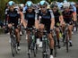 Team Sky leading from the front on the Tour of Britain on September 10, 2012