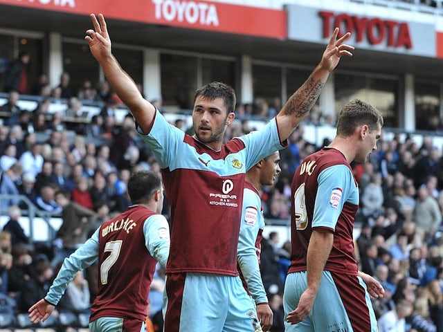Half-Time Report: Austin gives Burnley lead