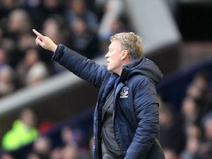 Everton manager David Moyes on the touchline in the match against Chelsea on December 30, 2012