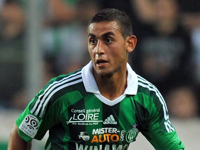 AS Saint-Etienne's Faouzi Ghoulam on October 1, 2011