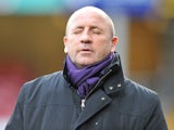 Rochdale manager John Coleman during the match against Bradford on December 29, 2012