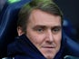 Birmingham City's manager Lee Clark watches his team play against Bolton on December 29, 2012