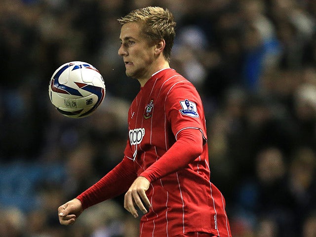 Southampton's Luke Shaw on October 30, 2012