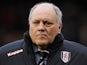 Fulham manager Martin Jol during the match against Swansea on December 29, 2012