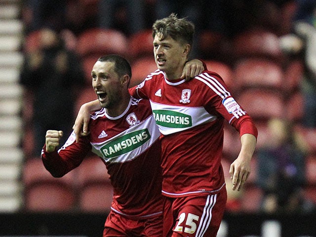 Half-Time Report: Boro two up at the break