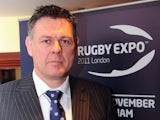 Tony Copsey arrives at London Rugby Expo 2011 on April 7, 2011