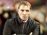 Liverpool manager Brendan Rodgers during their match against Sunderland on January 2, 2013