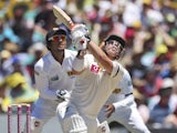 Australia's David Warner on day two of their third Test against Sri Lanka, January 4, 2013