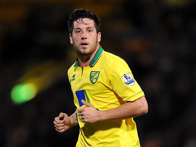 Norwich City's Jacob Butterfield on October 31, 2012