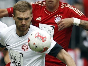 Mainz defender Jan Kirchhoff in action against Bayern on September 15, 2012