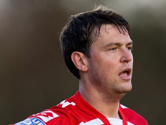 Mansfield captain John Dempster when he was playing for Crawley against Wrexham on February 12, 2013