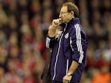 Sunderland manager Martin O'Neill during his team's match against Liverpool on January 2, 2013