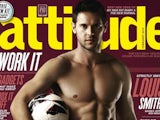 Matt Jarvis on the front cover of Attitude magazine (4x3 version)