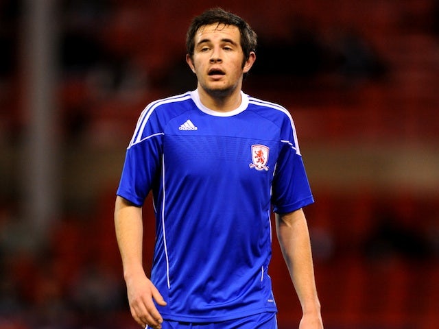 Middlesbrough's Matthew Dolan in FA Youth Cup action on February 2, 2011