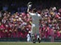 Australia's Matthew Wade celebrates his century against Sri Lanka on January 5, 2013