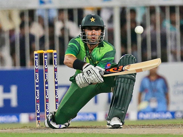 Pakistan's captain Misbah-ul-Haq on August 28, 2012
