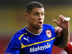 Cardiff's Rudy Gestede in action against Nottingham Forest on October 20, 2012