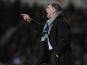 West Ham manager Sam Allardyce on the touchline against Norwich on January 1, 2013