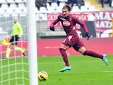 Alessio Cerci scores for Torino in his sides match versus Siena on 13 January, 2013