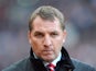 Liverpool manager Brendan Rodgers before his sides match against Manchester United on January 13, 2013