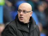 Reading manager Brian McDermott before kickoff against West Brom on on January 12, 2013