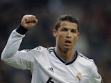 Real Madrid's Cristiano Ronaldo celebrates a goal against Celta Vigo on January 9, 2013