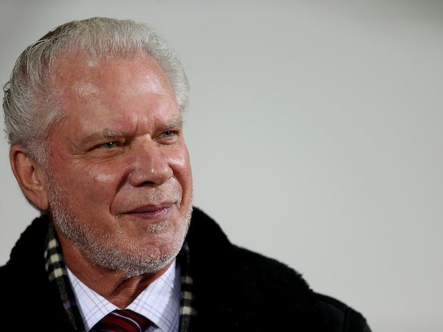 Hammers chairman David Gold at Upton Park on September 25, 2012