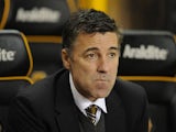  Dean Saunders manager of Wolverhampton Wanderers during his teams match versus Blackburn Rovers on January 11, 2013