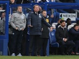 R's boss Harry Redknapp on the touchline during the game with his old team Spurs on January 12, 2013