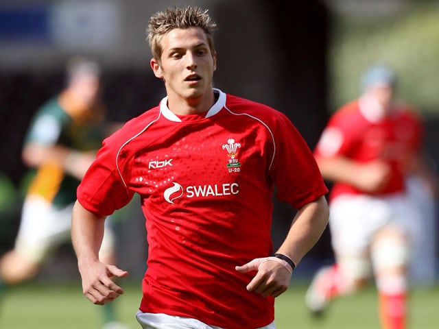 Jason Tovey playing for Wales in the IRB Junior World Championship on 22 June, 2008