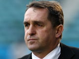 Gillingham manager Martin Allen during the match against Port Vale on January 12, 2013